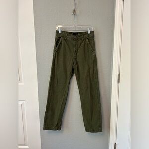 Cotton On men’s green carpenter pants